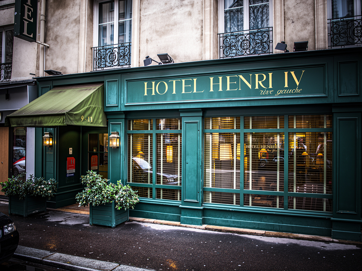 Hôtel Henri IV — Saint-Germain, Paris